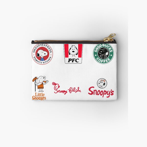 Item preview, Fast food logo with snoopy designed and sold by Katyslittlestickershop.