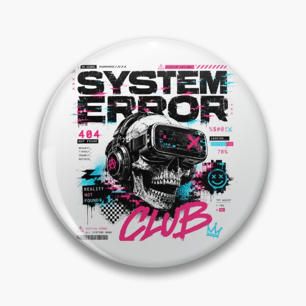 Item preview, Cyberpunk Glitch Skull Virtual Reality designed and sold by the-dovlat.