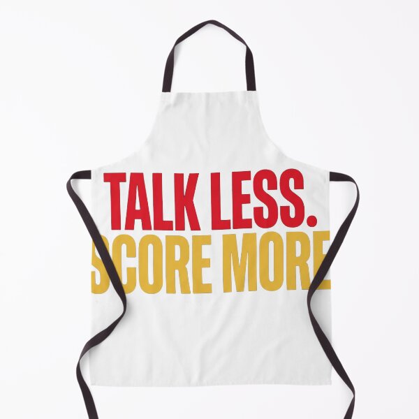 Item preview, Talk Less Score More — Football Philosophy T-Shirt designed and sold by The96Minutes.
