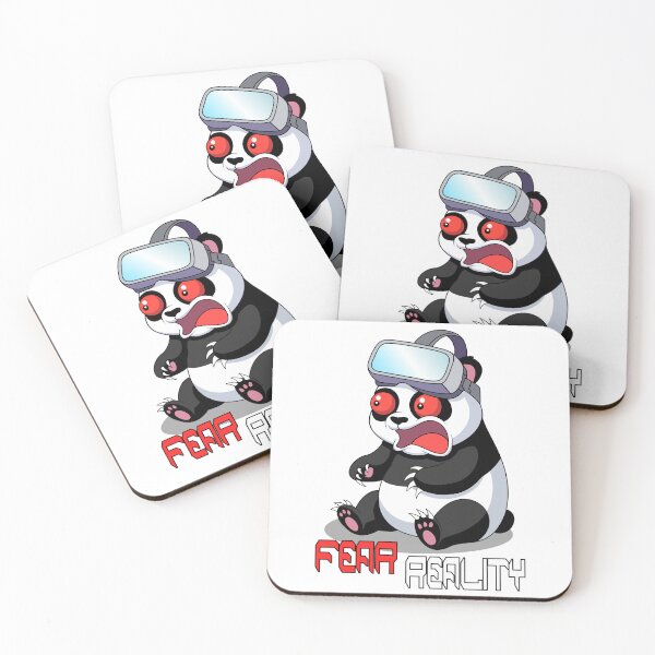 Item preview, Panda fear reality designed and sold by QuanntixArt.
