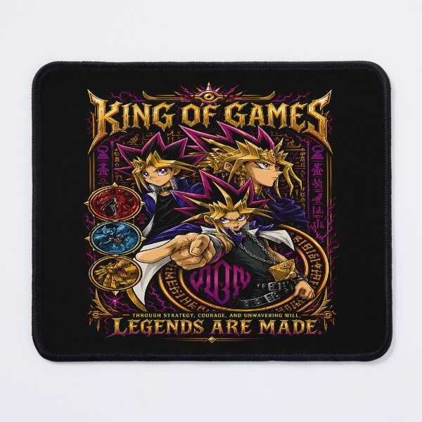 Item preview, King of Games -Yugi & Atem - Legends Are Made Aesthetic Design designed and sold by Trinidesigns123.
