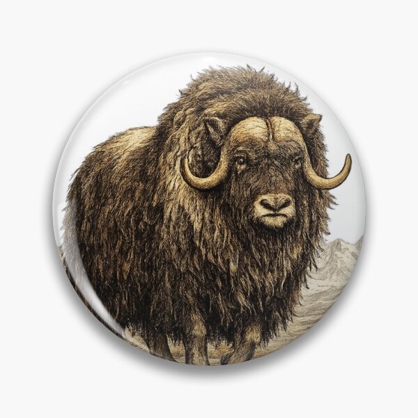 Item preview, Musk Ox Arctic Guardian designed and sold by KrungiT Design .