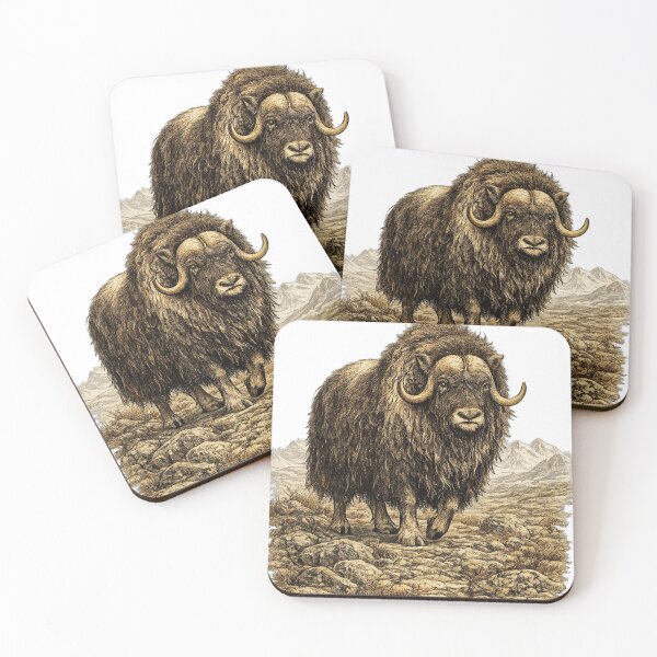 Item preview, Musk Ox Arctic Guardian designed and sold by KrungiT Design .