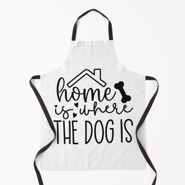 Item preview, Home Is Where The Dog Is - Cute Retro Puppy Gift Dog Quotes Cool Mother Matching Family Owner Girl Mom Apparel Art designed and sold by FuzionRaptor.