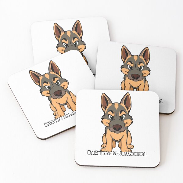Item preview, German Shepherd - Not Aggressive Just Focused - GSD Gift designed and sold by pawdrops.