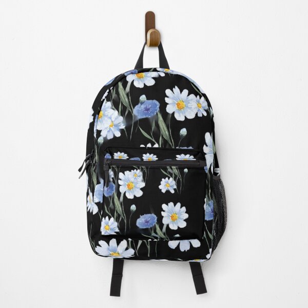 Item preview, Aesthetic Blue Wildflower Seamless Pattern designed and sold by Jyoti Digital Artist.