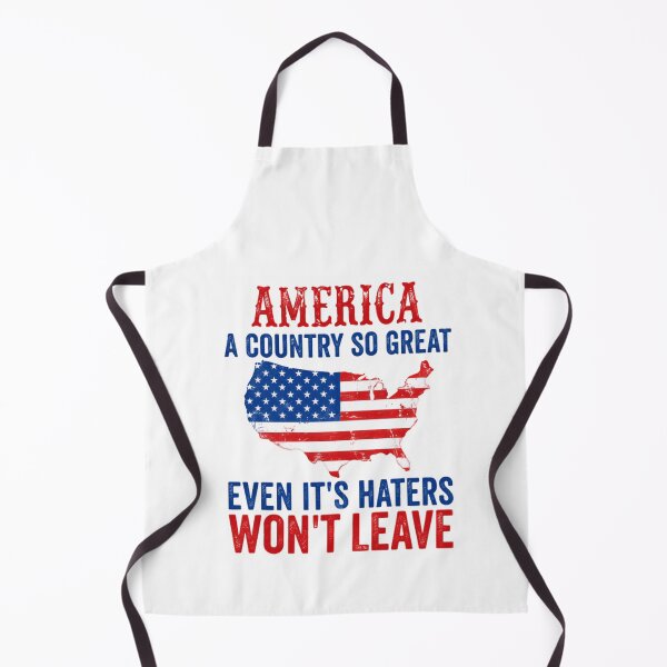 Item preview, America A Country So Great Even It's Haters Won't Leave USA Patriotism designed and sold by SkeletonsDanger.
