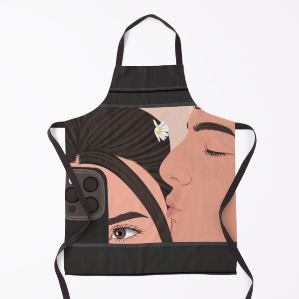 Item preview, Cute Mirror Selfie Couple Kiss Aesthetic designed and sold by Pink Chaos Club.