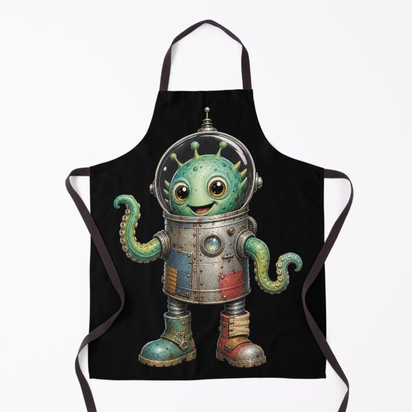 Item preview, Tin Can Cosmonaut Alien designed and sold by Sonic Nova Studios.
