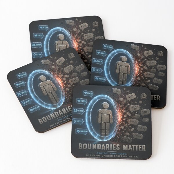 Item preview, Boundaries Matter designed and sold by Brainyfoxx360.