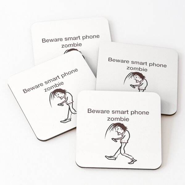 Item preview, Beware smart Phone Zombie  designed and sold by miroslaw58.