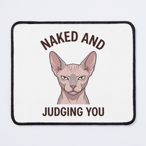 Item preview, Naked And Judging You designed and sold by ID-eaz.