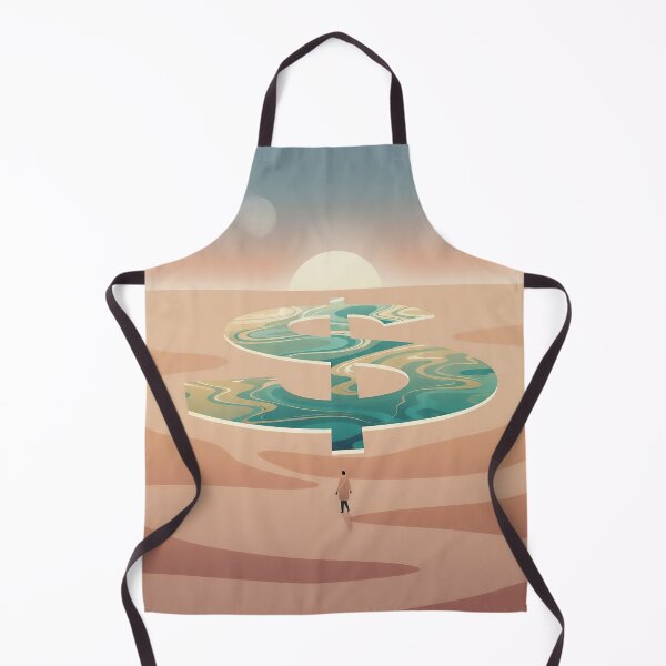 Item preview, Wealth Is a Mirage Surreal Nature Art designed and sold by Glitchart66.