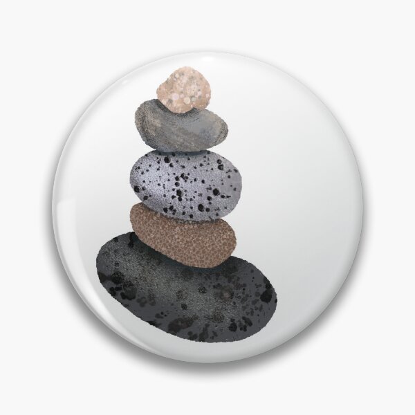 Item preview, Cairn Memorial Rocks Tribute Stack of Stones designed and sold by DesignChaser.