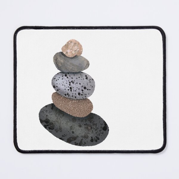 Item preview, Cairn Memorial Rocks Tribute Stack of Stones designed and sold by DesignChaser.