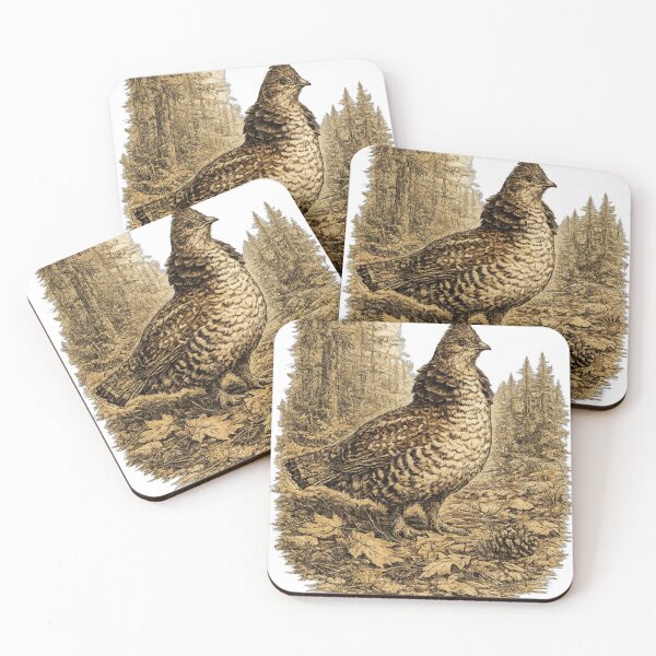 Item preview, Ruffed Grouse Woodland Trail designed and sold by KrungiT Design .