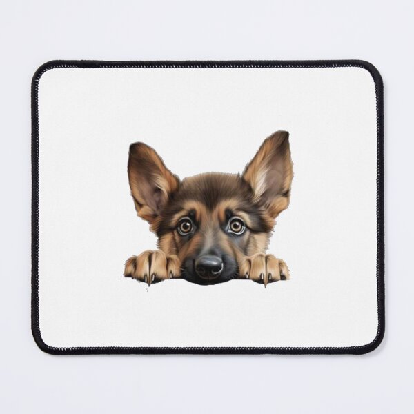 Item preview, Peeking German Shepherd Dog designed and sold by Gbriel3.