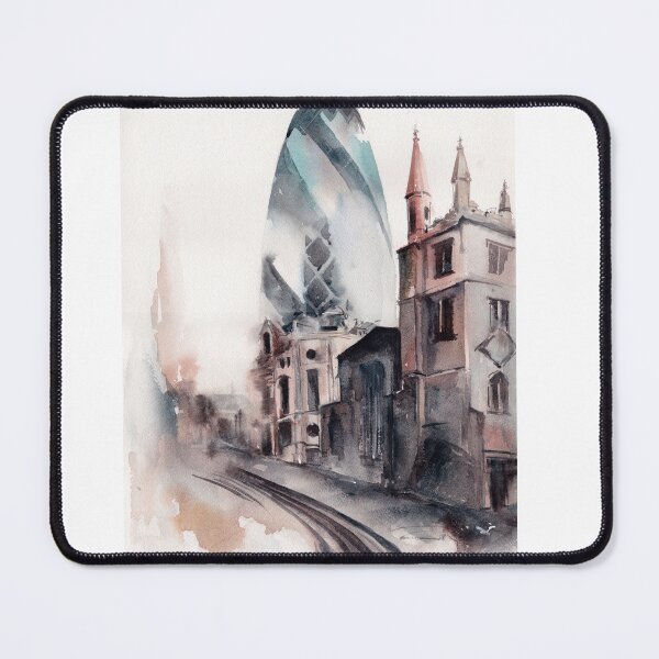 Item preview, London Cityscape with Gherkin designed and sold by CanotStop.