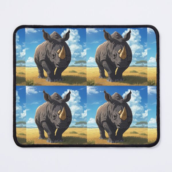 Item preview, The Mighty Black Rhino designed and sold by PTB-SHOP.