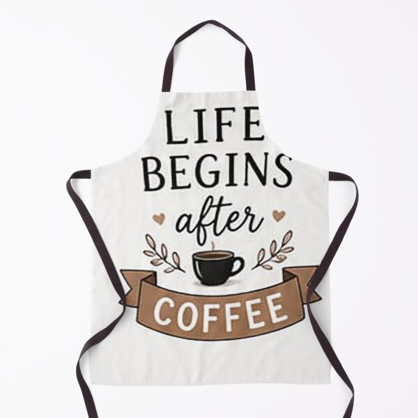 Item preview, Life Begins After Coffee | Funny Coffee Lover Quote | Minimalist Coffee Typography Design designed and sold by Sara-Ai.