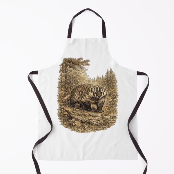 Item preview, American Badger Woodland Patrol designed and sold by KrungiT Design .