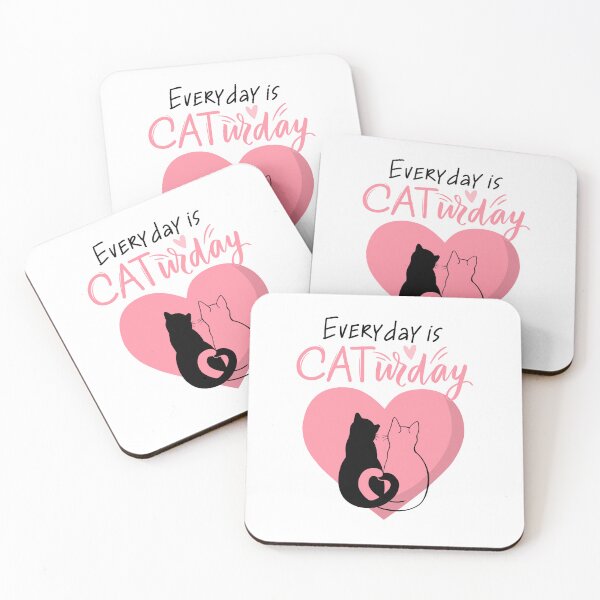 Item preview, CAT Friday Cat Heart Duo designed and sold by Paw-and-Purr.