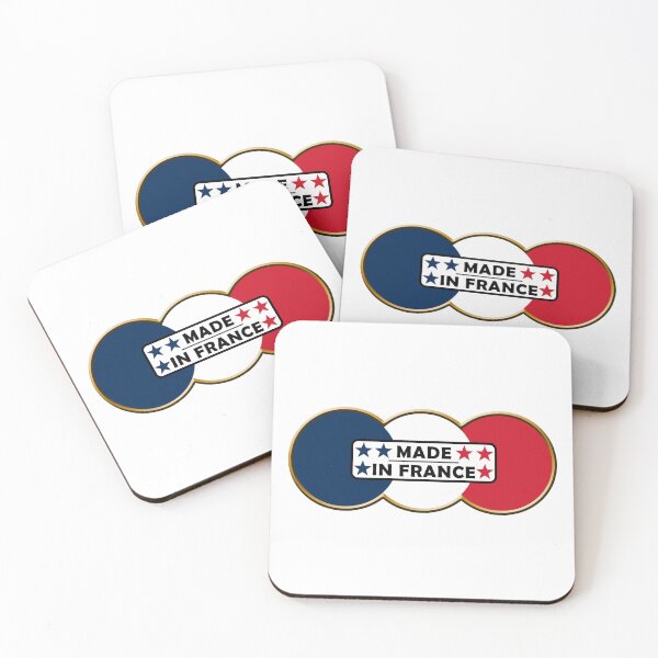 Item preview, Made in France Seal – French Flag Badge for Proud French Heritage 3 designed and sold by WordPlayStudio.