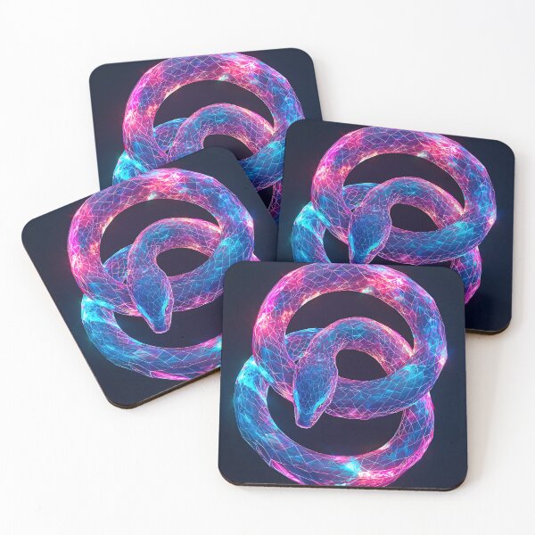 Item preview, 3d Render Of Cosmic Ouroboros Serpent designed and sold by Checho30.