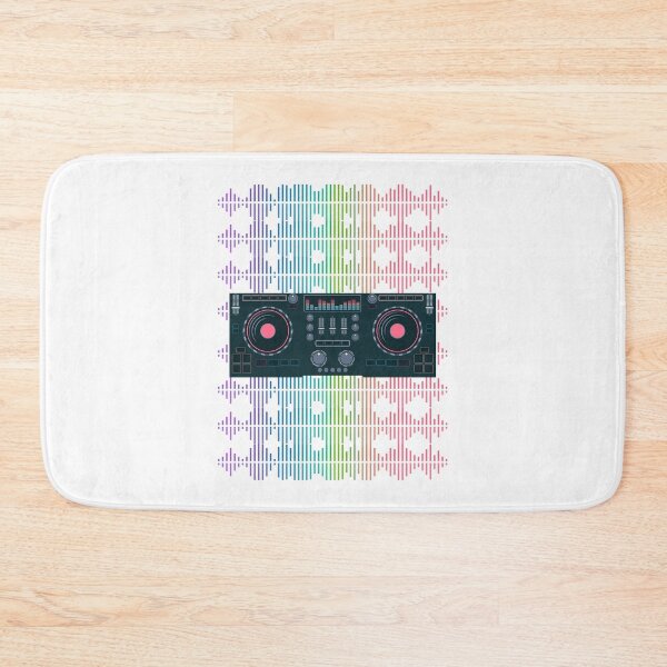 Item preview, Turntable, abstract soundwaves, designed and sold by YEMIDELDESIGNS.