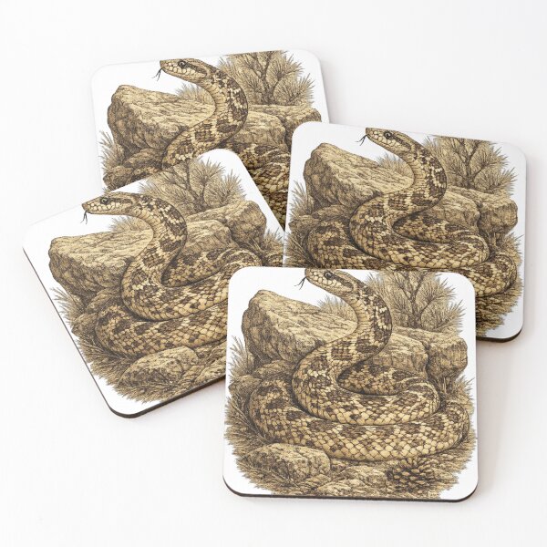 Item preview, Gopher Snake Forest Edge designed and sold by KrungiT Design .