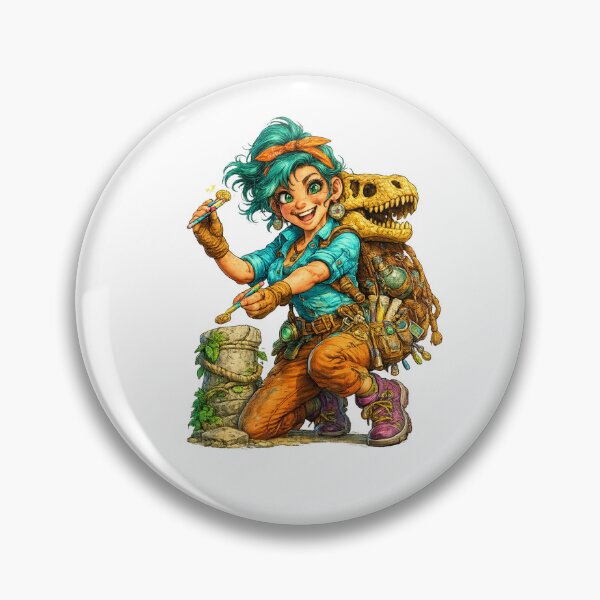 Item preview, Funny Archaeologist Cartoon designed and sold by AlexLineArt.
