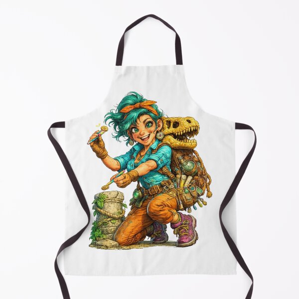Item preview, Funny Archaeologist Cartoon designed and sold by AlexLineArt.