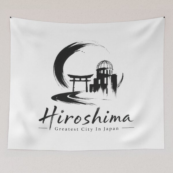 Aperçu de l'œuvre Hiroshima Greatest City In Japan créée et vendue par Amsterdam Shop.