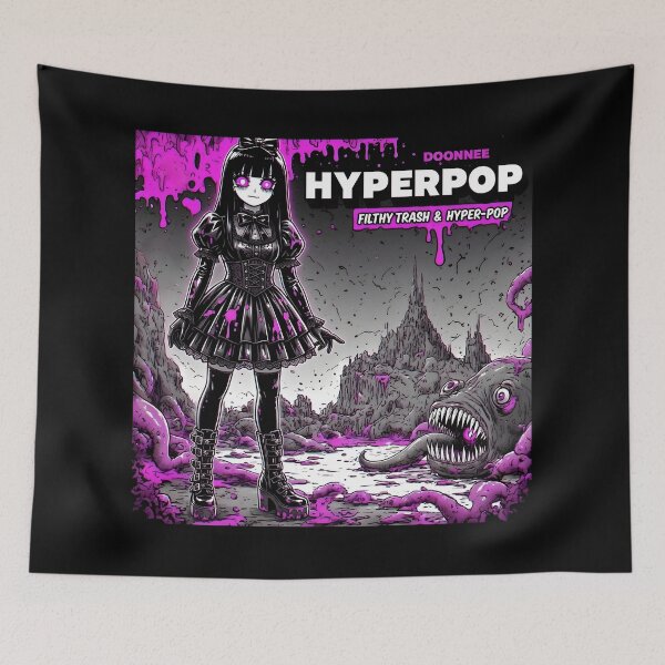 Item preview, Hyperpop Gothic Anime Manga Girl Monster Aesthetic designed and sold by D6rkT3chDemon.