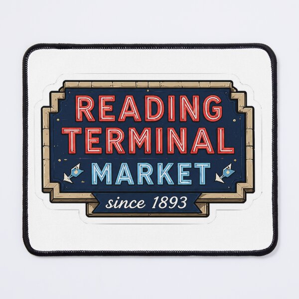 Item preview, philly reading terminal market designed and sold by KJ Juliet.