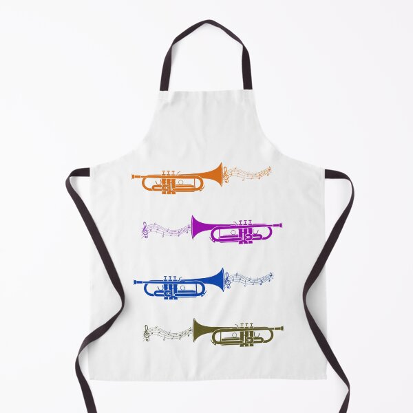 Item preview, Four colourful trumpets with musical notes designed and sold by YEMIDELDESIGNS.