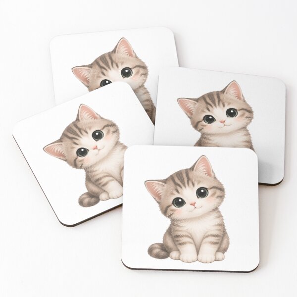 Item preview, Cute Curious Kitten  designed and sold by apex.vibe.