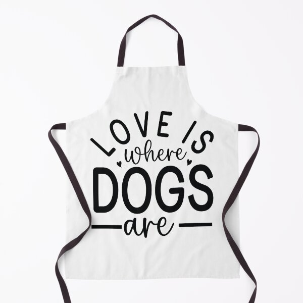Item preview, Love Is Where Dogs Are - Cute Retro Puppy Gift Dog Quotes Cool Mother Matching Family Owner Girl Mom Apparel Art designed and sold by FuzionRaptor.