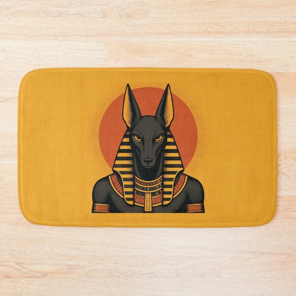 Item preview, Anubis Retro Pop Art Portrait designed and sold by Inkworksbyshery.