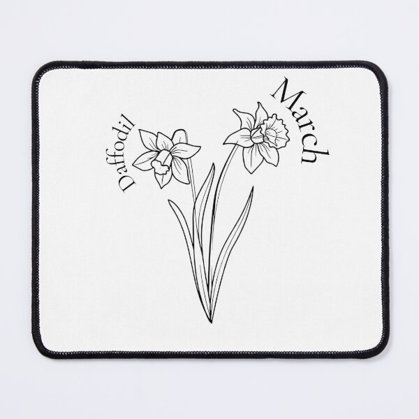 Item preview, Birth flower - March (daffodil) designed and sold by dragonteastudio.