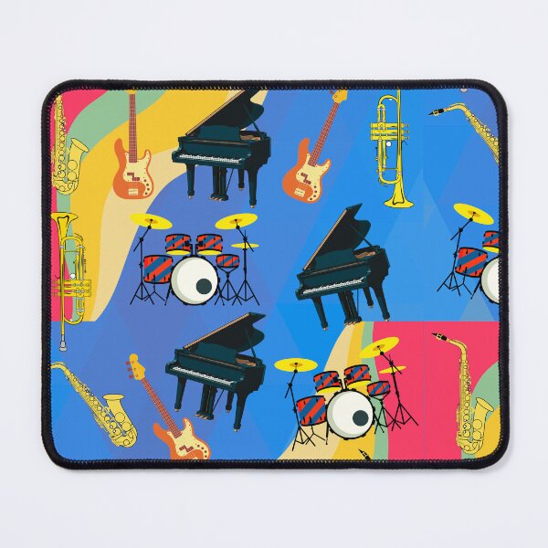 Item preview, Jazz music instruments: rhythm and horn section. designed and sold by YEMIDELDESIGNS.