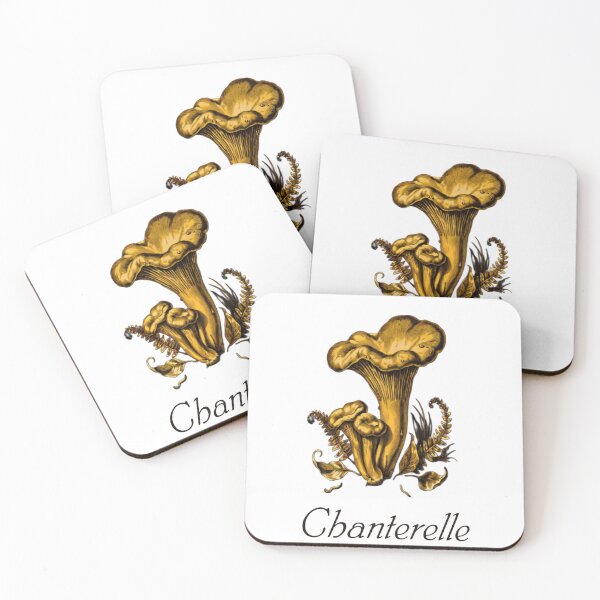 Item preview, Chanterelle Mushroom Vintage Botanical Mystical Mycology designed and sold by Cozy Aesthetic design .