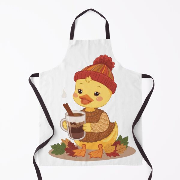 Item preview, Kawaii Cozy Duck Sticker | Cute Autumn Duck Aesthetic Gift designed and sold by Stylestickers55.