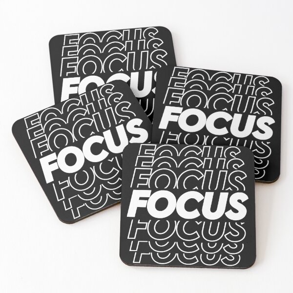 Item preview, Focus Motivational Mindset Productivity Inspiration Design designed and sold by SkeletonsDanger.