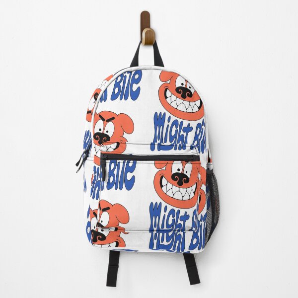Item preview, Might Bite Funny Angry Dog Cartoon - Cute Grumpy Puppy Graphic designed and sold by TomoMadeIt.