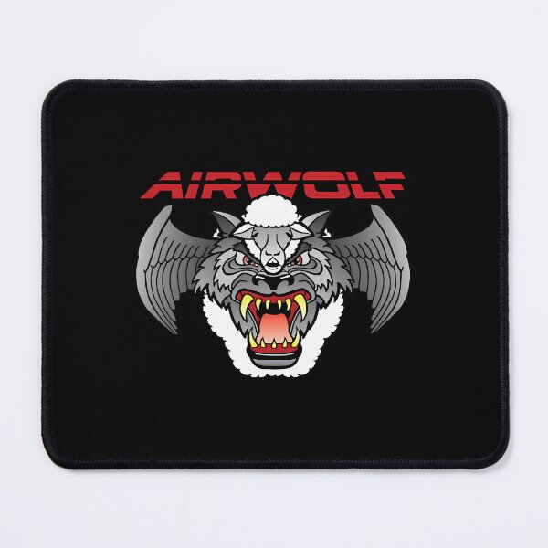 Item preview, Angry Wolf Head with Wings and Sheep Outline designed and sold by affee10.