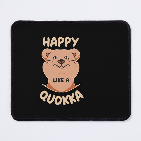 Item preview, Happy Like A Quokka Australian Animal Lover Happiness designed and sold by SkeletonsDanger.