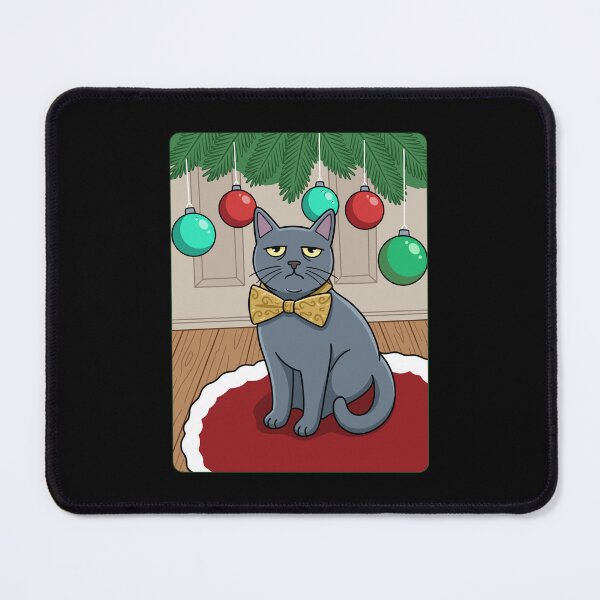 Item preview, Holiday Cat in a Bowtie designed and sold by NochePlaza.