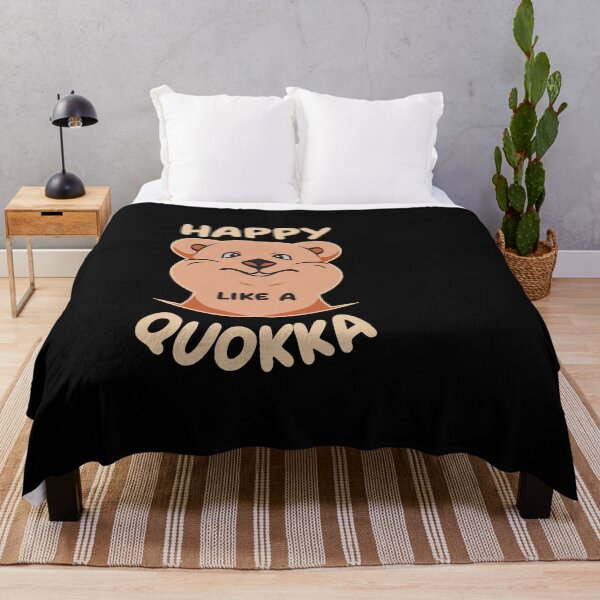 Item preview, Happy Like A Quokka Australian Animal Lover Happiness designed and sold by SkeletonsDanger.