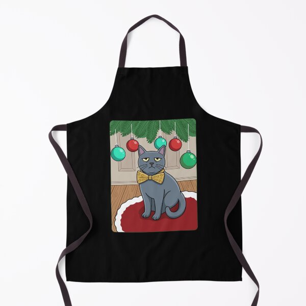 Item preview, Holiday Cat in a Bowtie designed and sold by NochePlaza.